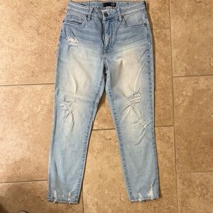 Kut from the Kloth High Reese Fab Ab Ankle Straight Leg